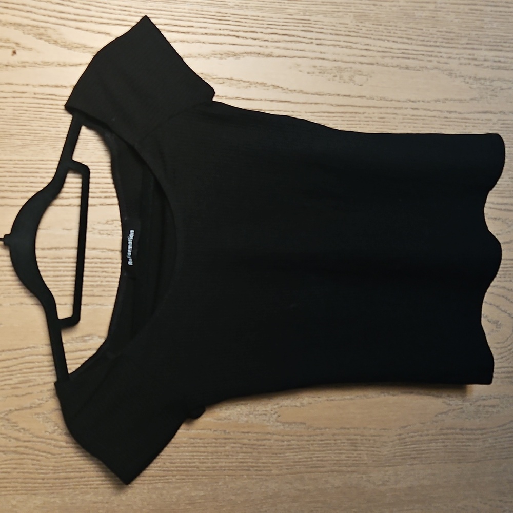 Reformation Basic Ribbed T-Shirt - image 1